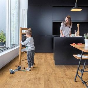 Плитка ПВХ Quick Step Pulse Click ДУБ ОСЕННИЙ МЕДОВЫЙ PUCL40088 фото 2 | FLOORDEALER